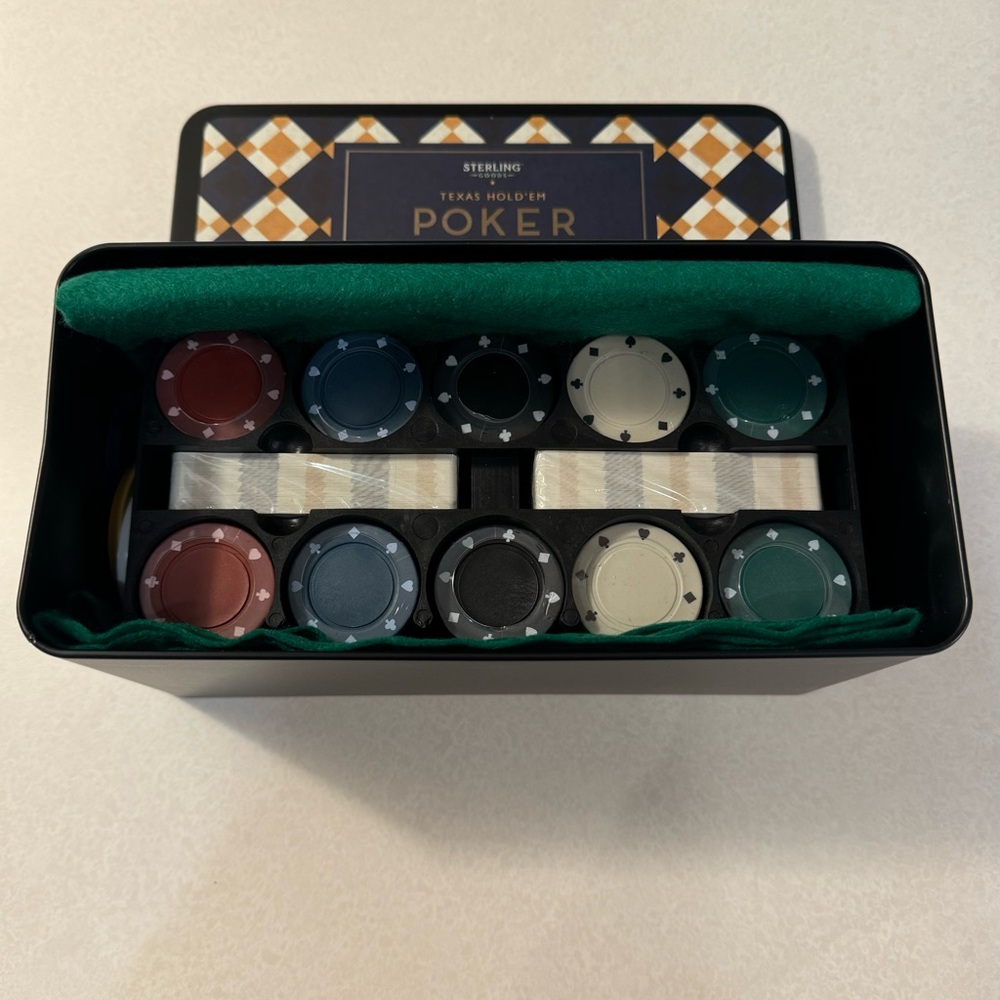 Sterling Goods Texas Hold 'Em Poker Game Set